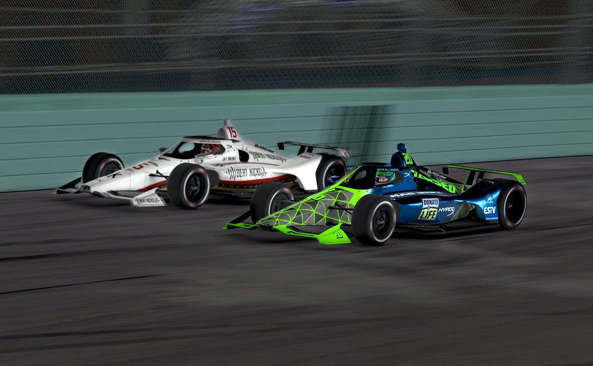 fowlerracing75's tweet photo. Finished 13th in the season opener of @LionheartSeries IndyCar Series Presented by @TheButtKicker .  Had to pit with 7 to go from 4th to finish 13th after several drivers went with the fuel save in a caution free race.

#iracing #dallarair18 #esports #esportsgaming #simracing https://t.co/irobv1Mw31