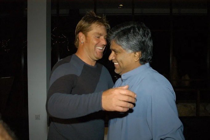 ArjunaRanatunga's tweet photo. Rest In Peace @ShaneWarne https://t.co/JsGrLjacUO