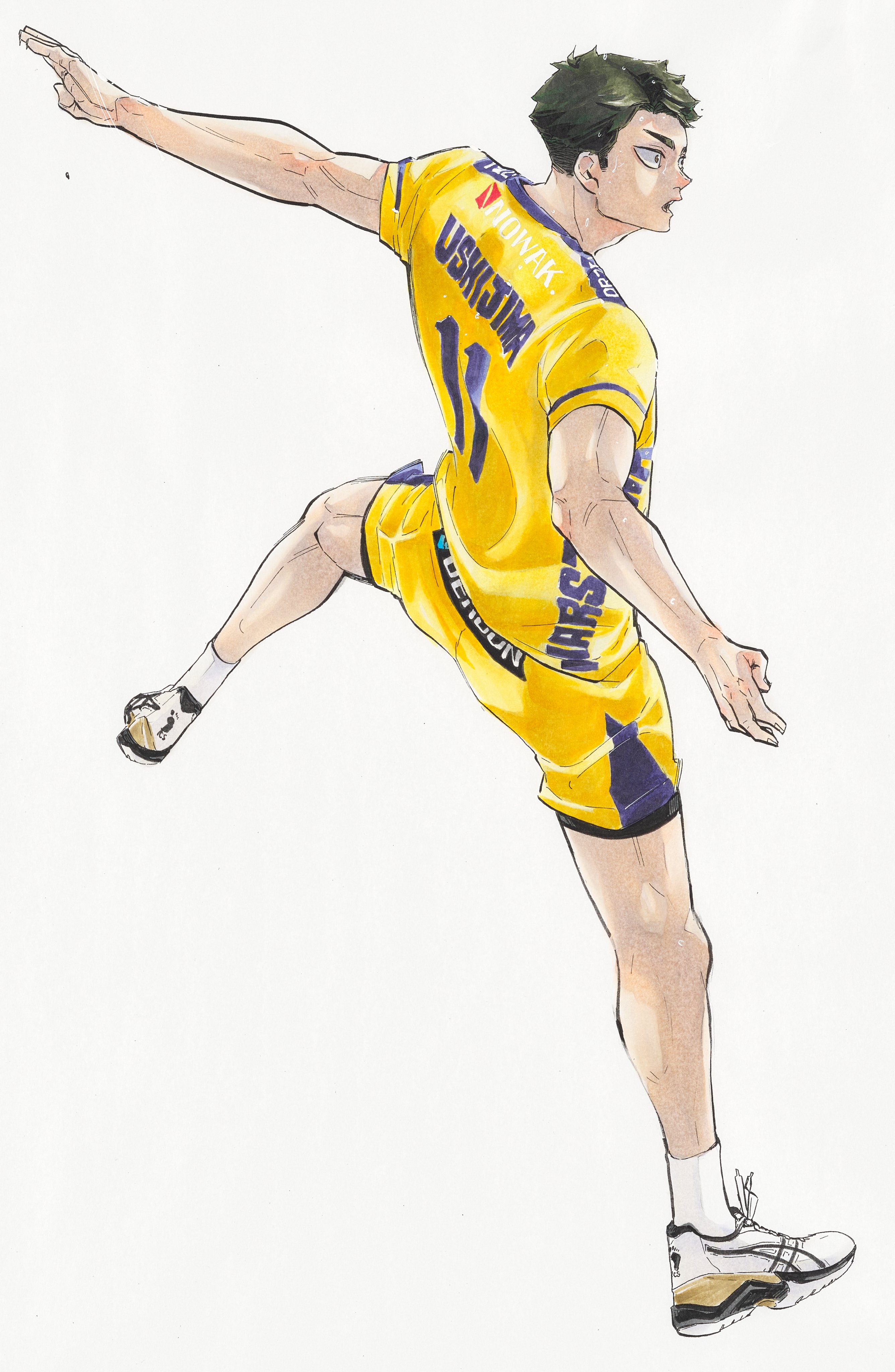ハイキュー　牛島若利 サインボール ハイキュー!!.com on X: 