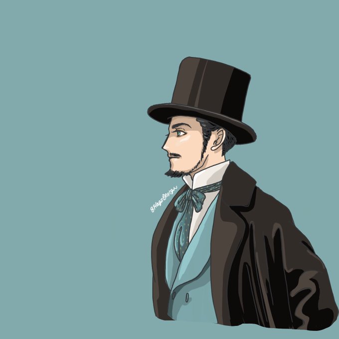 シルクハットのtwitterイラスト検索結果