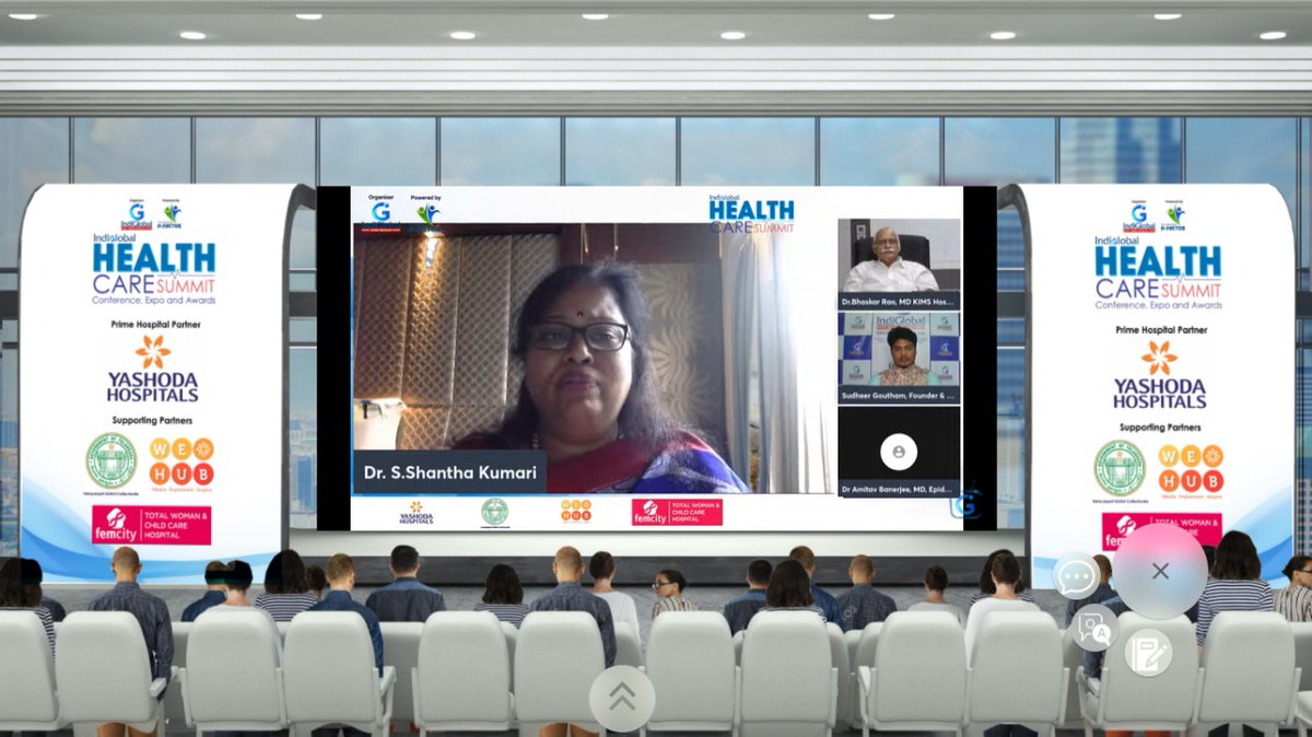 IndiglobalMedia's tweet photo. "In the pandemic there were salient pandemic of violence against the women and you cannot achieve the robust healthcare unless you don't address these issues"- Dr Shantha Kumari, President of FOGSI
#IndiGlobalHealth #IGHS #HealthcareSummit https://t.co/MQNe9Wf1vc