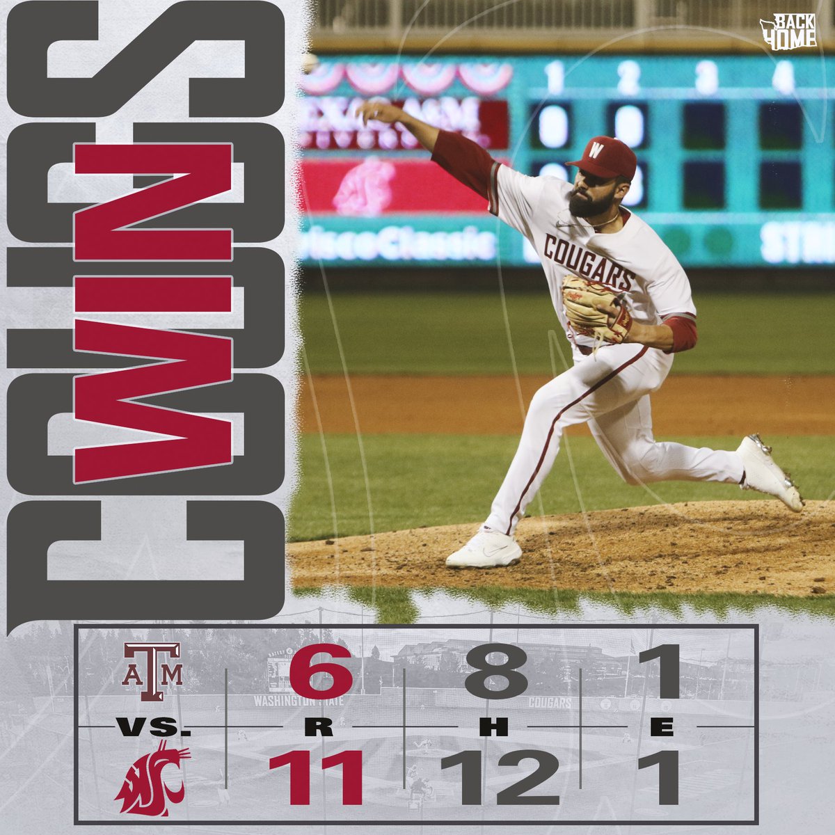 BALL GAME. COUGS WIN!

Cougs collect season-high 12 hits to back Grant Taylor's dominant start in win over Texas A&amp;M!

#GoCougs | <a href="/FriscoClassic/">Frisco Classic ⚾️</a>