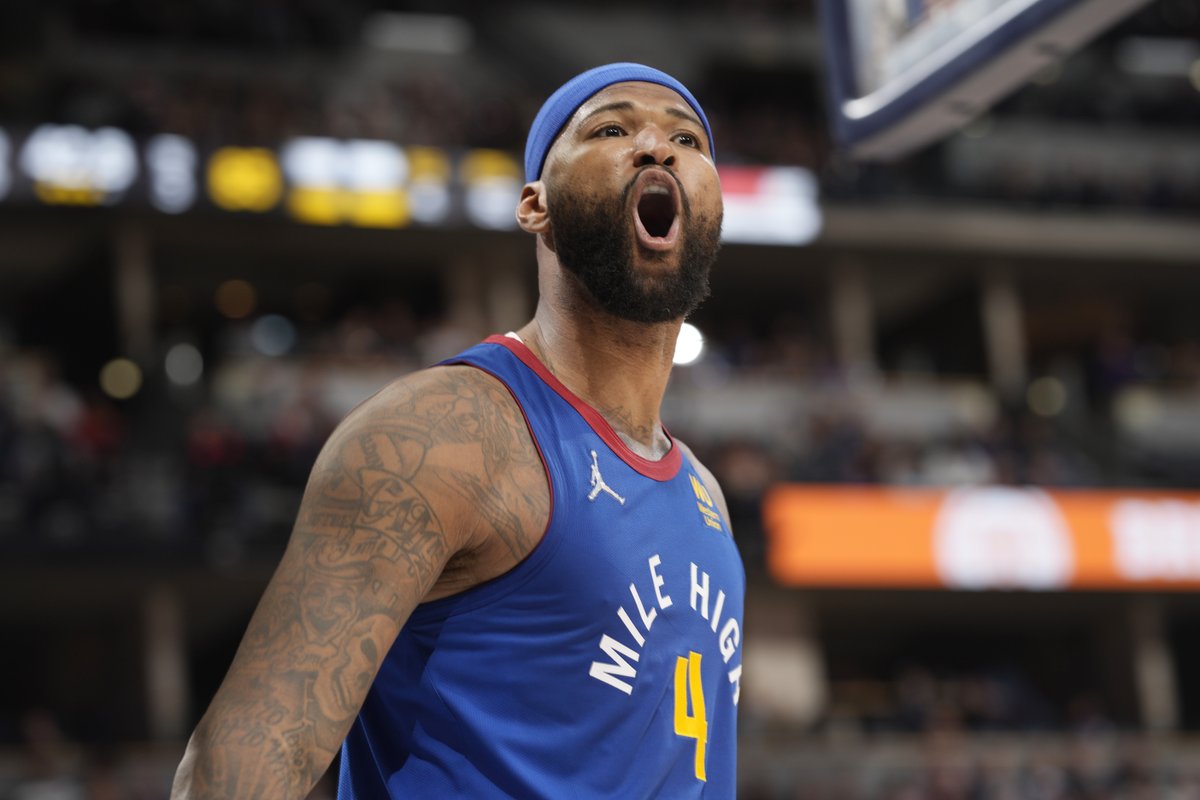 BleacherReport's tweet photo. Boogie put up BIG numbers in his first start with the Nuggets 💪 

31 PTS
9 REB
10-14 FG https://t.co/ySN5BvDUWy