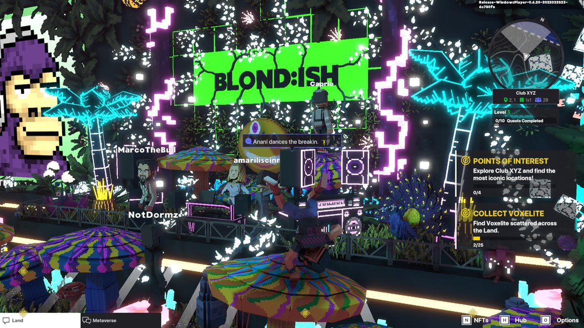 martinidsm's tweet photo. @TheSandboxGame @blond_ish I just participated in the daily #SandboxAlphaS2Contest for a chance to earn up to 1,000 $SAND! Day 2 - Dance with Blond:ish. Check out my screenshot below! 👇 #SandboxAlphaS2 https://t.co/GJ2CQHVgeX