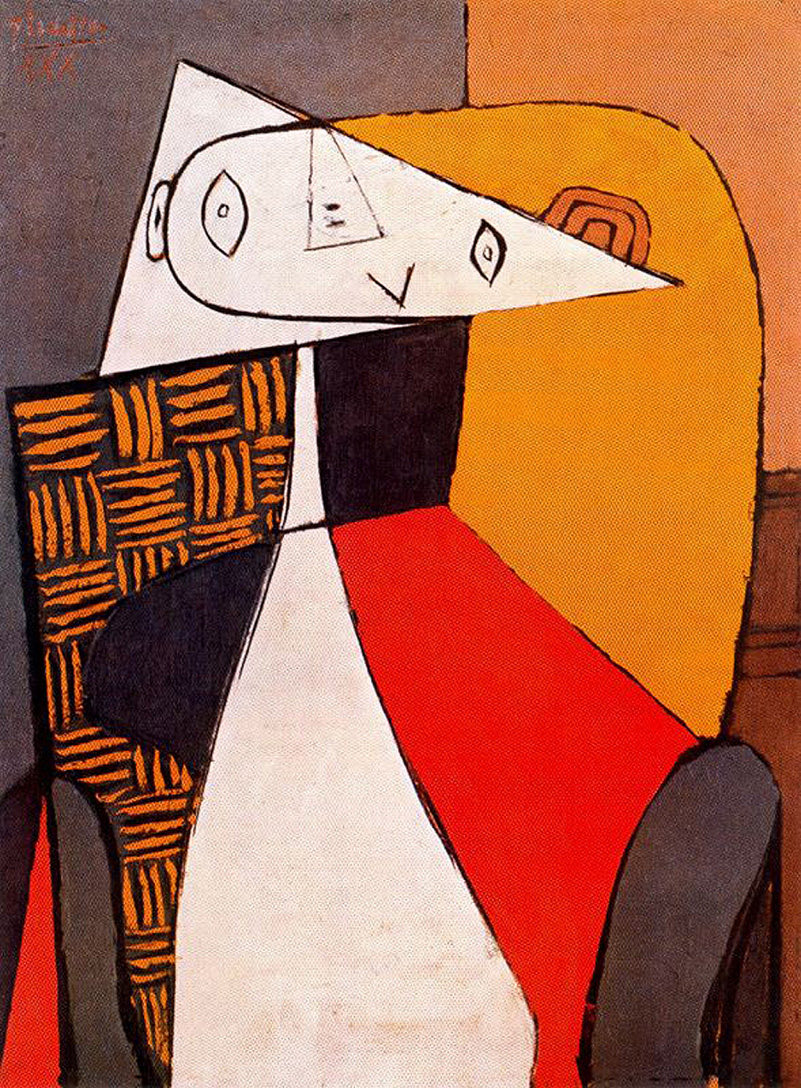 Arteymas_'s tweet photo. Mujer sentada, 1930, Pablo Picasso https://t.co/ppvzyzpasQ