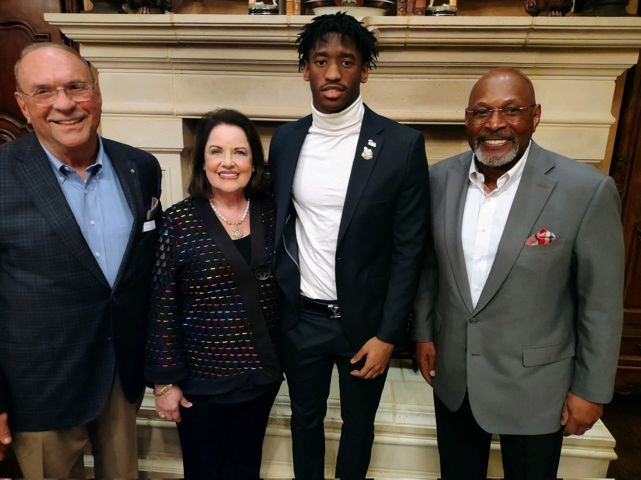 Biletnikoff Award on Twitter: "TQC Foundation Chairman Roger Champion ...