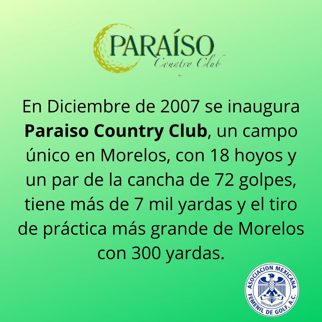 Asc Mex Fem de Golf (@amfgolf) on Twitter photo 