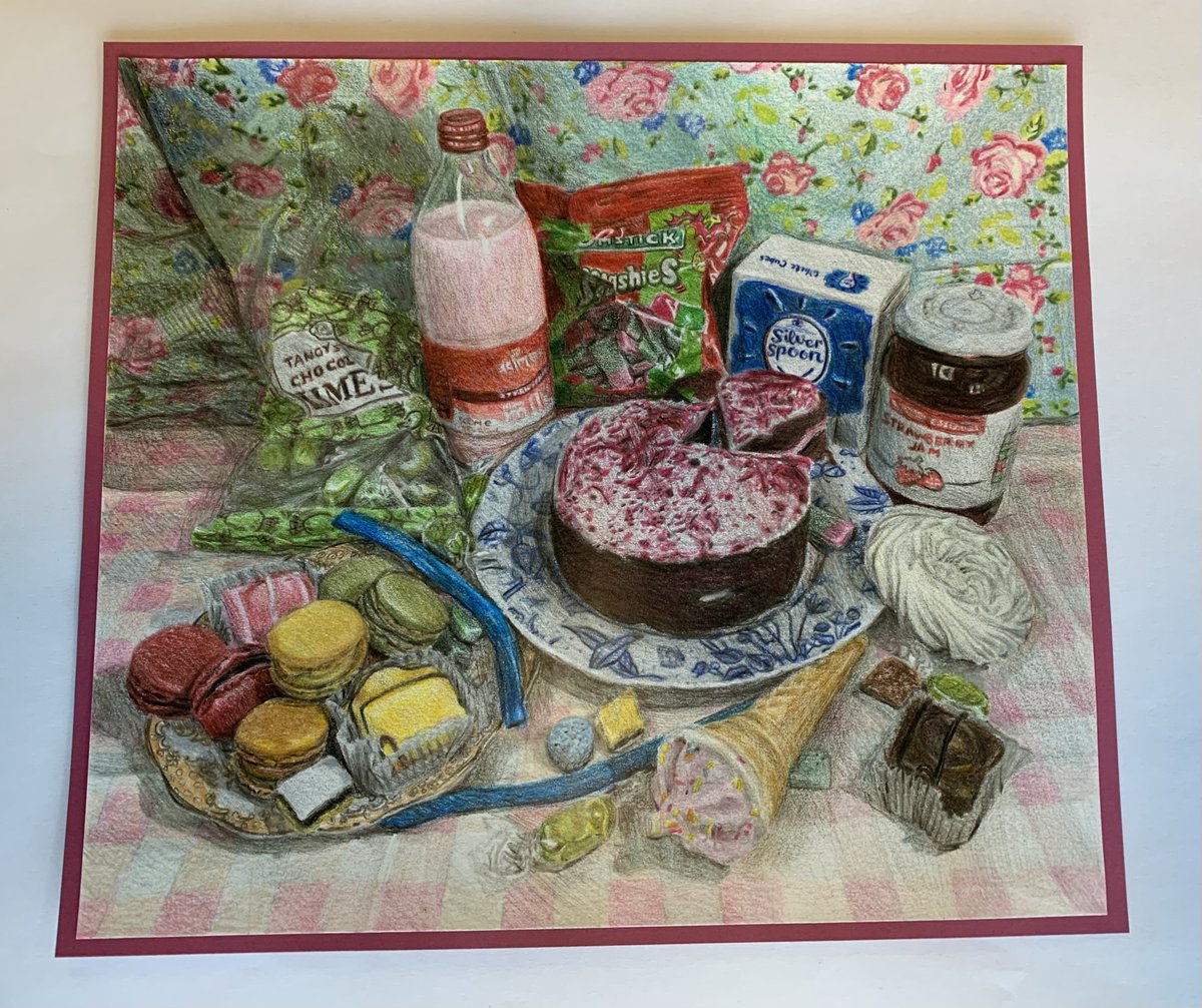 A fantastic Higher expressive folio final piece from one of fab S5’s.  👩🏻‍🎨👨🏻‍🎨🎨 #achievement #art ⁦<a href="/CumbernauldAcad/">Cumbernauld Academy</a>⁩