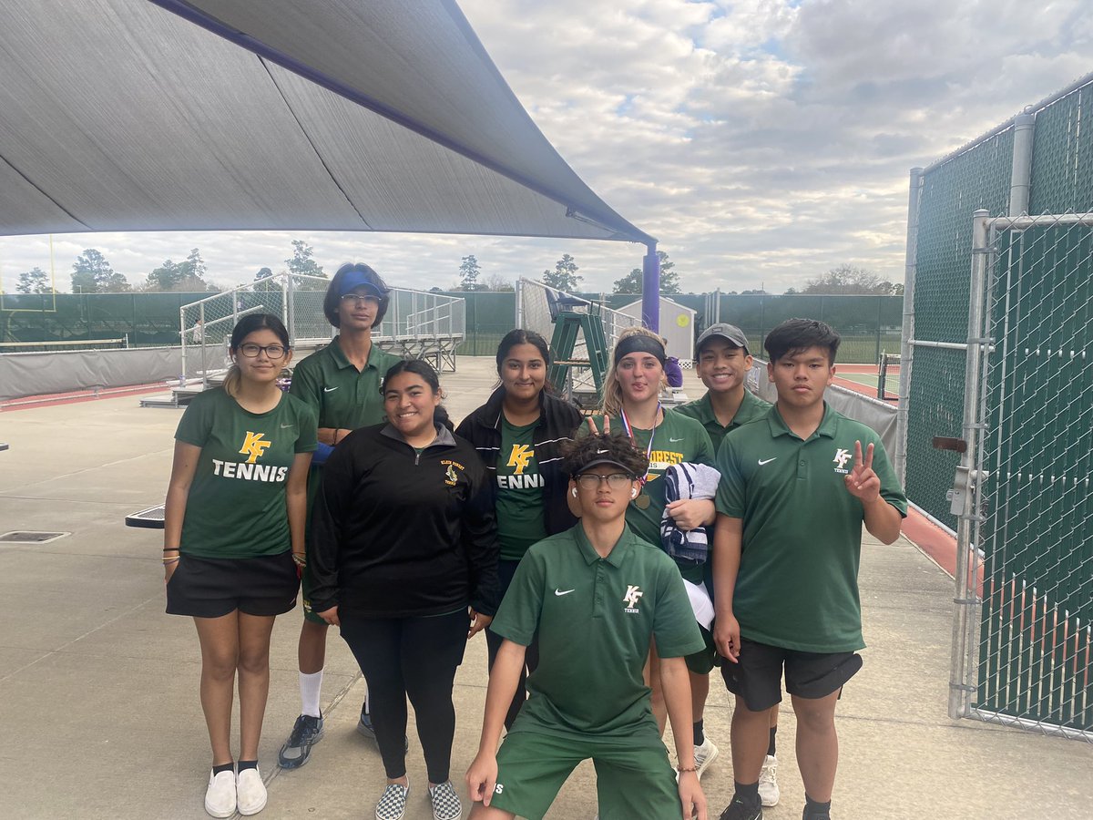 2nd Klein Tournament in the books and only 2 more left before district at end of the month. Great competition and growth from all and this young lady took home 🥇 in A Girls Singles. Ready to close out the season strong!!! <a href="/AthleticsKF/">KF Athletics</a> <a href="/KleinForest/">Klein Forest HS</a> #EAGLEUP