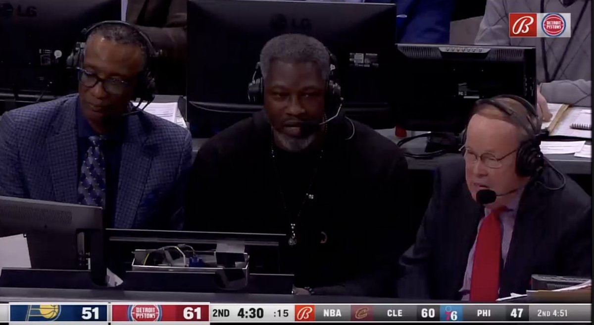 BradGalli's tweet photo. Ben Wallace on the Pistons TV broadcast:
"Cade Cunningham, let's go ahead and speak it into existence: Rookie of the Year." https://t.co/mbPxH9Zu79