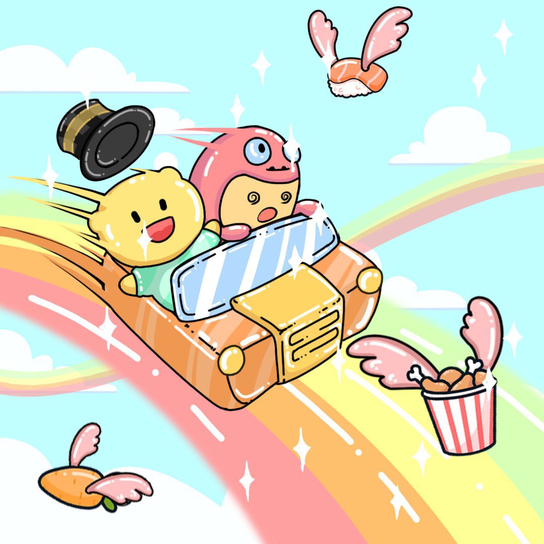 🌊 Planktoons x Gummies Gang 🍭

My tummy is rumblin' after yummin' with these little gummies!!

I've got 3 joocy presale spots to giveaway to my frens!

To enter:
1⃣ Like &amp; retweet
2⃣ Follow <a href="/GummiesGangNFT/">Gummies Gang 🍭</a> &amp; <a href="/PlanktoonsNFT/">Planktoons</a> 
3⃣ Tag 3 frens

Winners drawn in 48hrs!