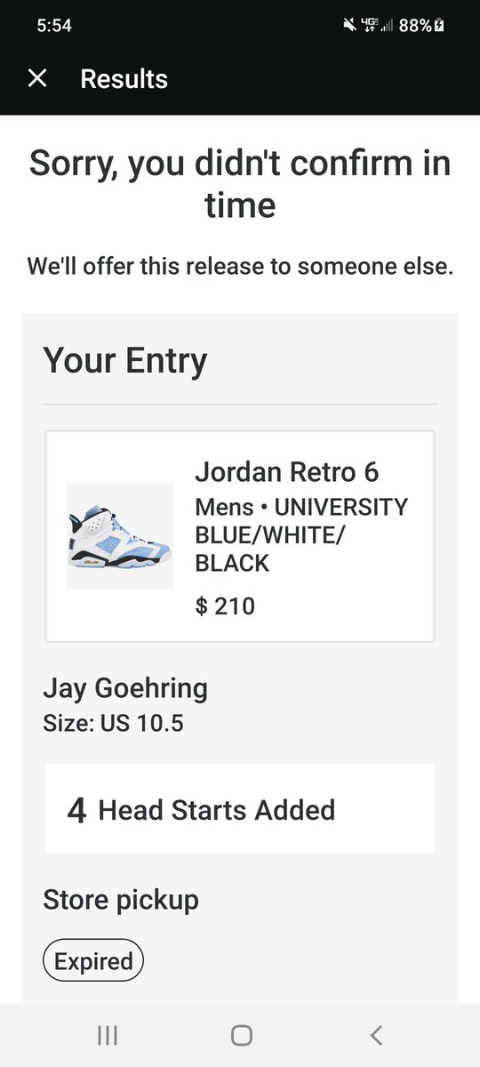 showmeimprints's tweet photo. @SOLELINKS FL never sent me an alert. https://t.co/GG0hvu3tND