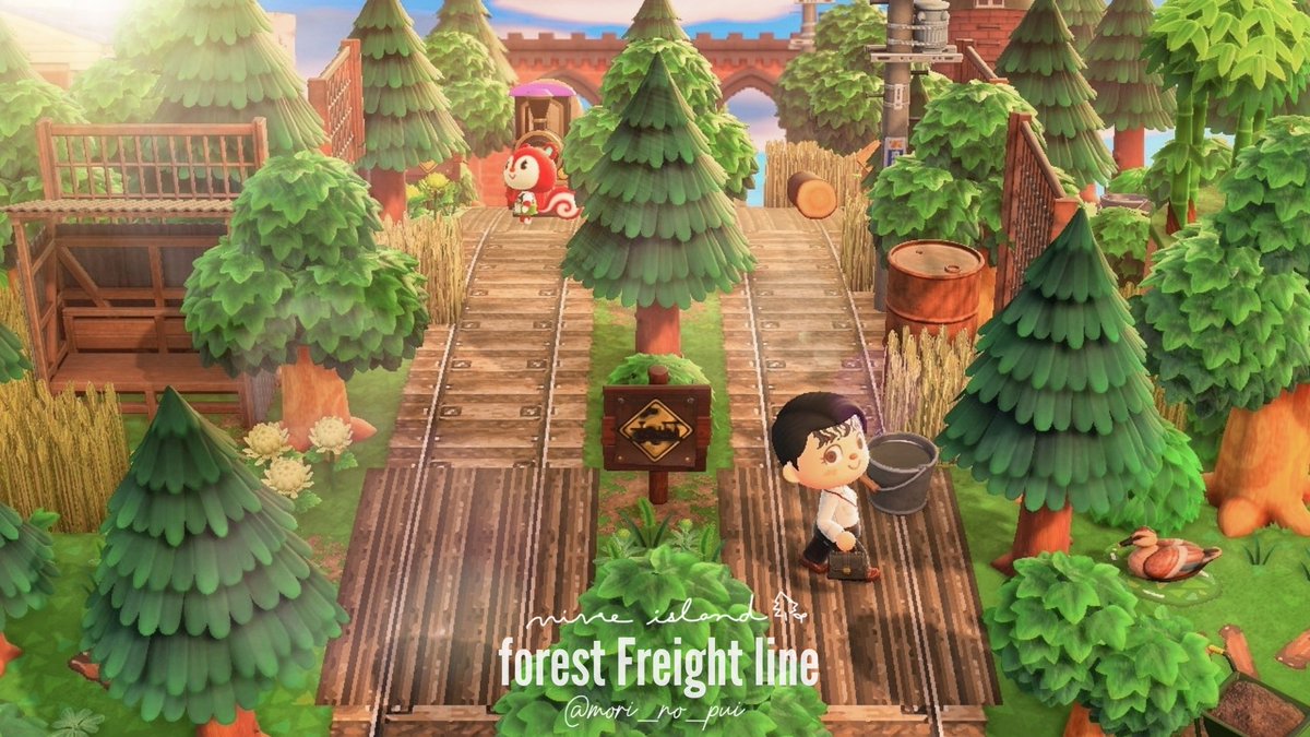 mori_no_pui's tweet photo. forest Freight line.🌿
案内所横の貨物線🚂

#あつ森 #あつ森写真 #AnimalCrossing #ACNH https://t.co/ohtDb8qcH8