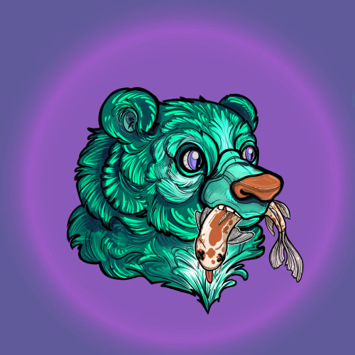 Memofrogwell's tweet photo. Look, I actually got a Frog @NodeBearsNFT
Purple background too. Matches me quite well.
#NFT #Passiveincome #Lottery #nodebears #Nodes #Nodelife #frogbear https://t.co/MdJWGQ21dG