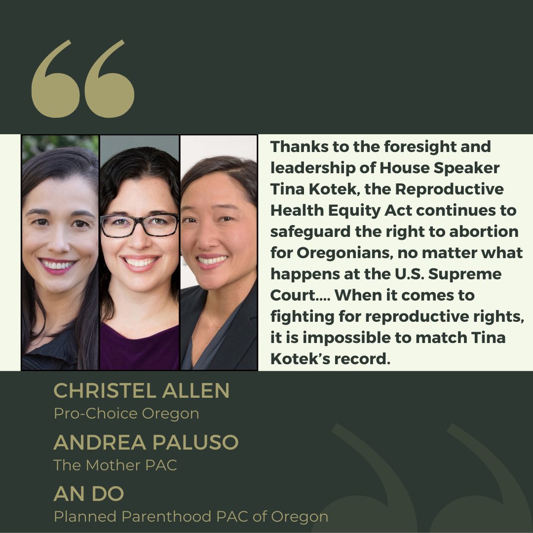 PP Advocates of OR (@ppadvocatesor) on Twitter photo If we want Oregon to remain a leader in reproductive freedom, we must elect a reproductive health champion as our next Governor. Reproductive rights organizations agree: <a href="/Tina4Oregon/">Tina Kotek for Oregon</a> is that champion. #TeamTina #orpol If we want Oregon to remain a leader in reproductive freedom, we must elect a reproductive health champion as our next Governor. Reproductive rights organizations agree: <a href="/Tina4Oregon/">Tina Kotek for Oregon</a> is that champion. #TeamTina #orpol