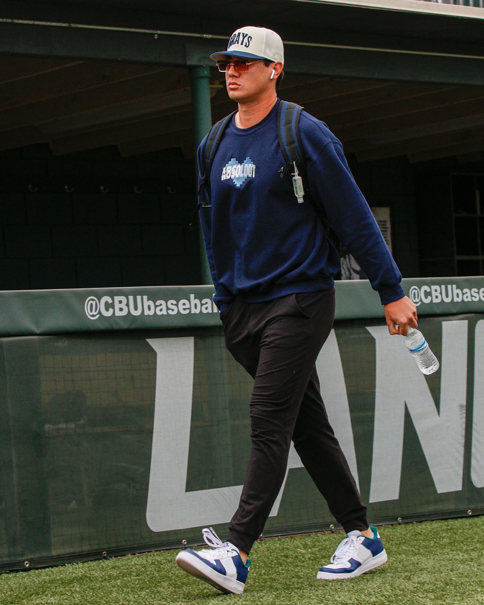 CBUbaseball's tweet photo. Tonight's forecast: lots of drip 💧

#LanceUp⚔️ https://t.co/5jWQO6UDo5
