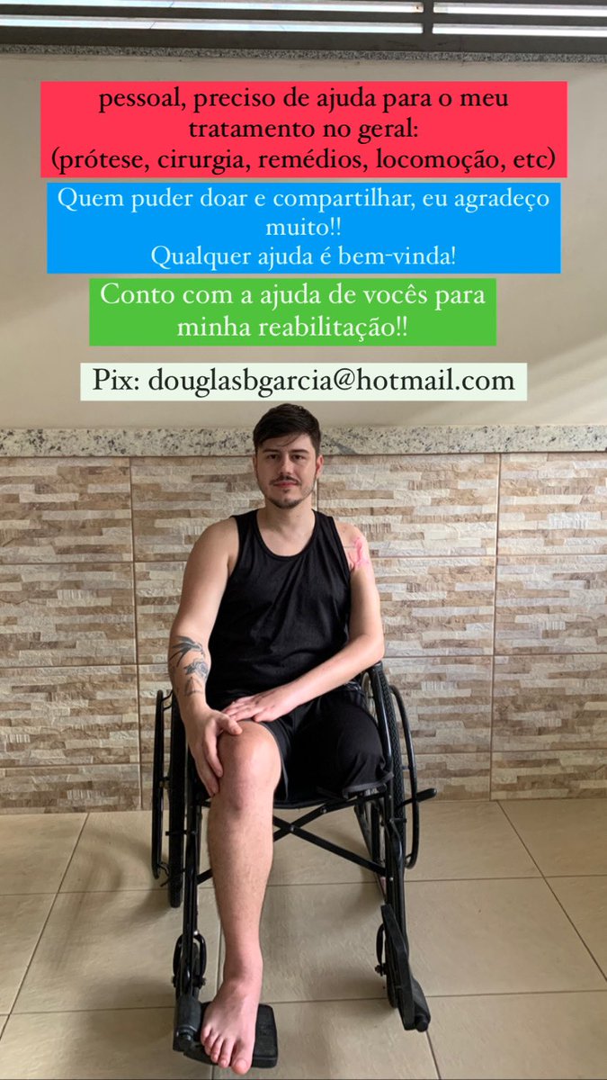 douglasbgarcia's tweet photo. Me ajudem, seja doando e/ou compartilhando!! Qualquer valor importa! Conto com vocês 🙏🏻 https://t.co/kaZPmYTuWM