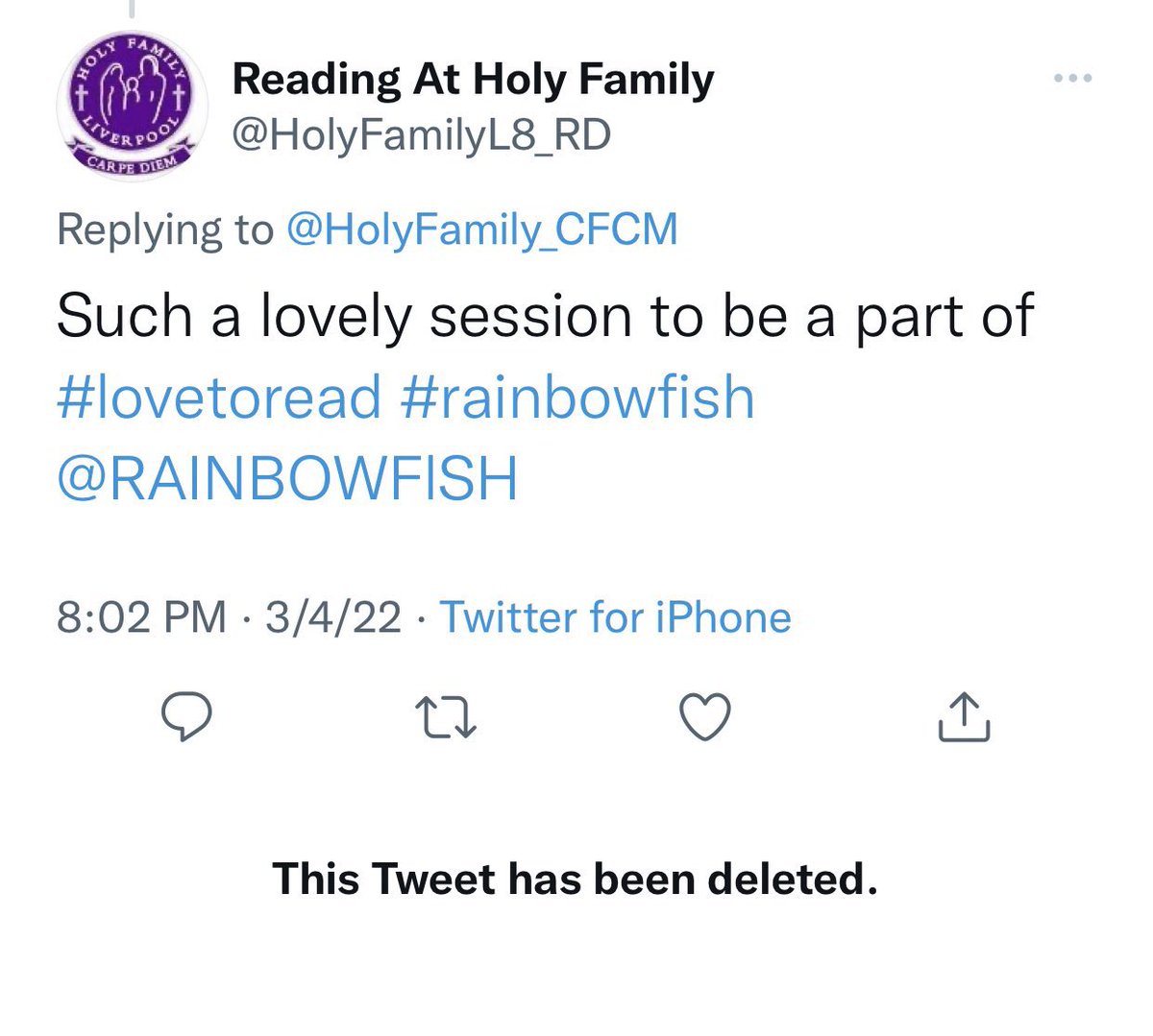 RT @RAINBOWFlSH: church book club realizes they tagged satan https://t.co/FVFnzMOaxK