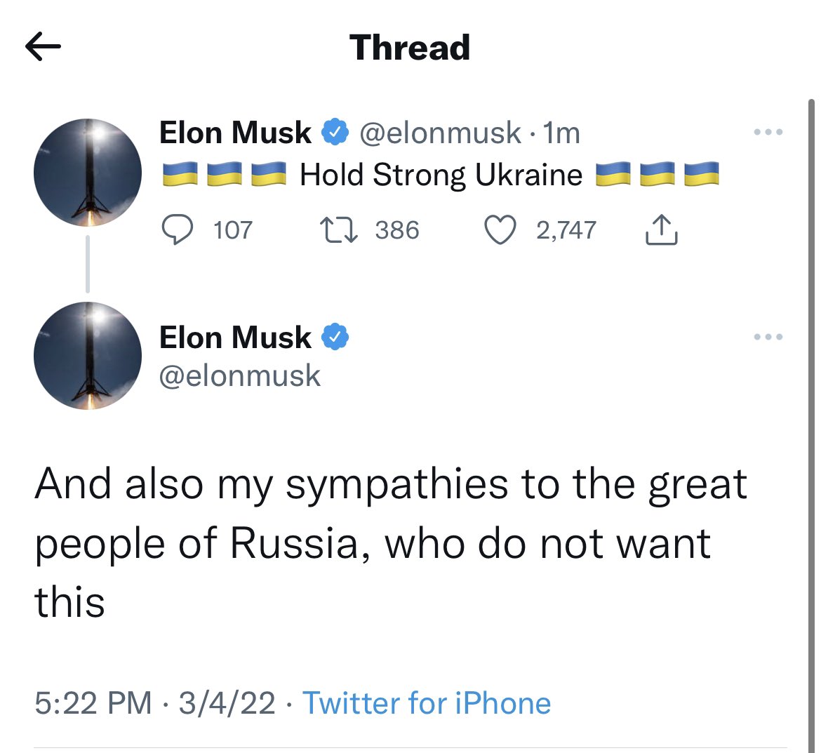 Smartest man in the world shows how to thread the needle.