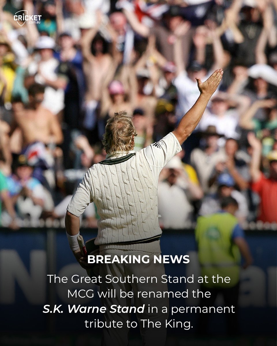 A special tribute for the one and only Shane Warne.