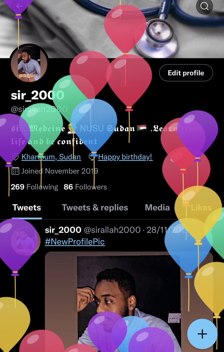 sirallah2000's tweet photo. Happy birthday to mee🎉. https://t.co/w9uX4BFHmI