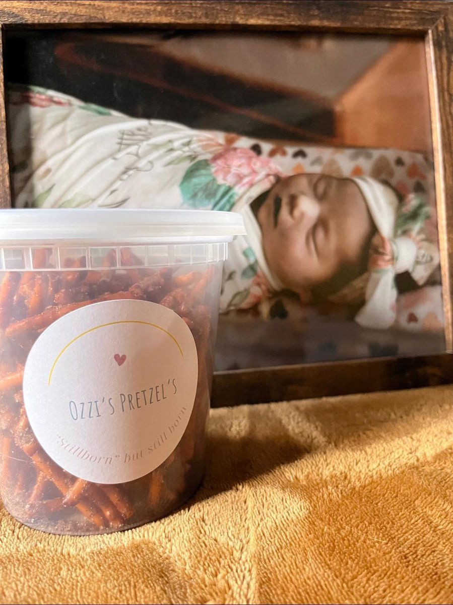 JamesGuzman32's tweet photo. We continue our baby girl Ozzi’s legacy with continued support for families that endure the pain of losing a child. Ozzi’s Pretzels are now available and we can’t wait to share them with you. Please DM if you’d like to place an order. $7/per #stillbornbutstillborn https://t.co/L4C46VwL9g