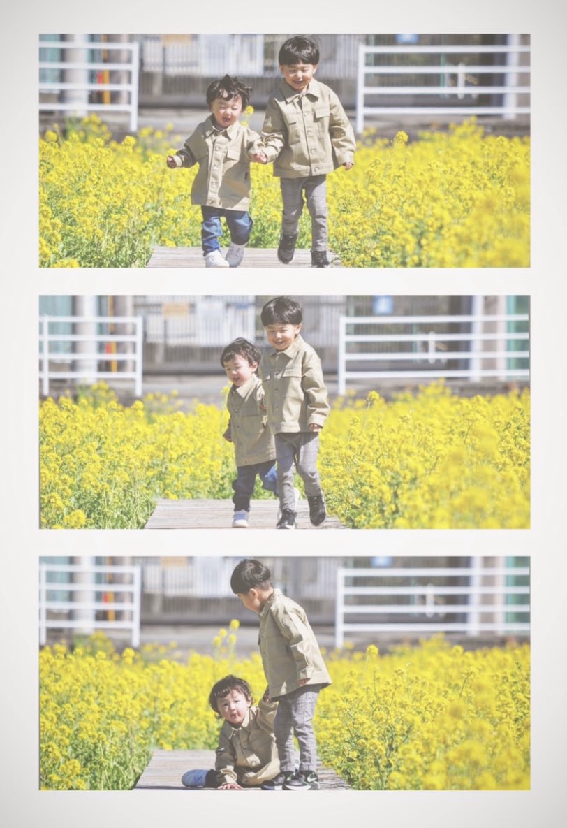 可愛いで溢れてる💛

「優しいお兄ちゃん』と『やんちゃな弟』

ってとこかな😂

#菜の花畑 #菜の花まつり #菜の花
#カメラ好きな人と繫がりたい 
#家族グラフィー #Rapeblossoms
#Nex7 #SONY #D90 #NIKON