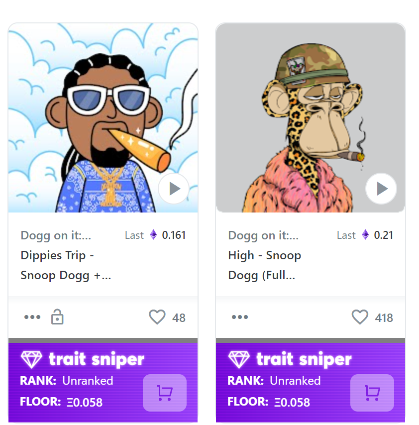 NFTBullShill's tweet photo. Just so yall know how #Bullish  I am on @SnoopDogg #doggonit NFT. This is the first well-known artist to create a record label and album in this space. Soon more artists will join, but he will be the original :-) #shillnft #NFT @DippiesNFT https://t.co/Yu1ziaw88D