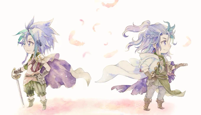 その道を照らすのは、ただひとつの願い
#ロマサガRS #サガFES 