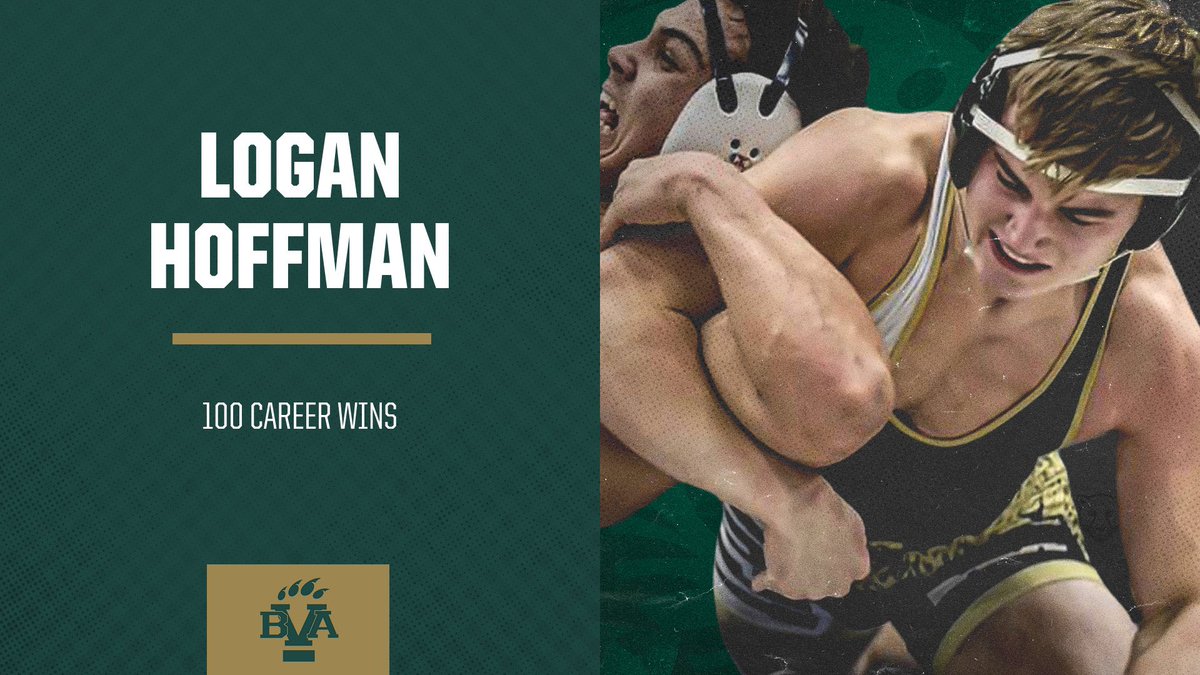 Big shout out to Logan Hoffman for achieving 100 wins