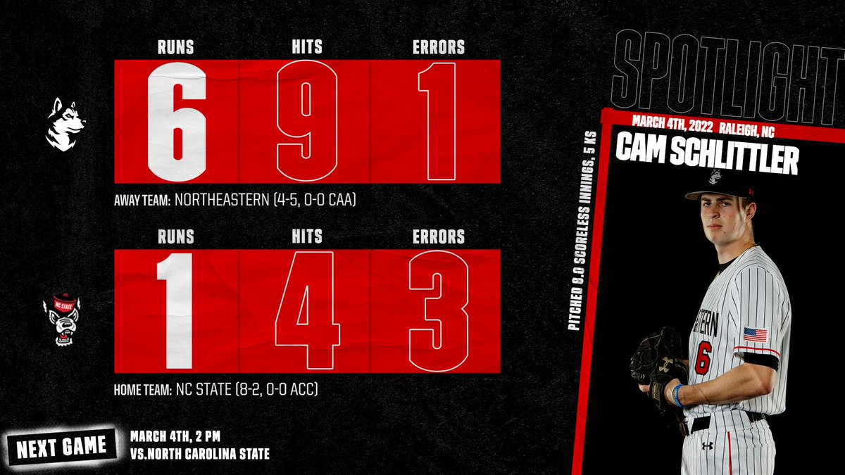 Northeastern Baseball tweet media