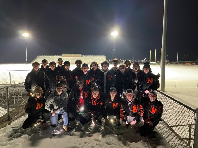 New Richmond Tigers honor Coach Larson at Tiger Stadium.  #LightUpForLars