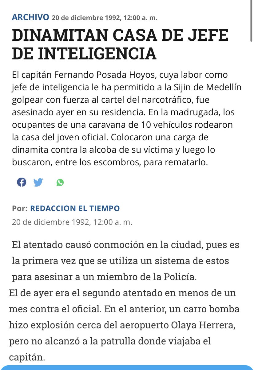 Betocoralg's tweet photo. Acá @JBALVIN con tremendo asesino. Les pido que compartan este 🧵 hilo. En dic de 1992, fue asesinado el Capitan Posada, compañero de mi papá, ambos del Bloque de Búsqueda. 

El hijo de Escobar, alias “Sebastian Marroquín” fue el autor de su muerte. https://t.co/972amSrl8L