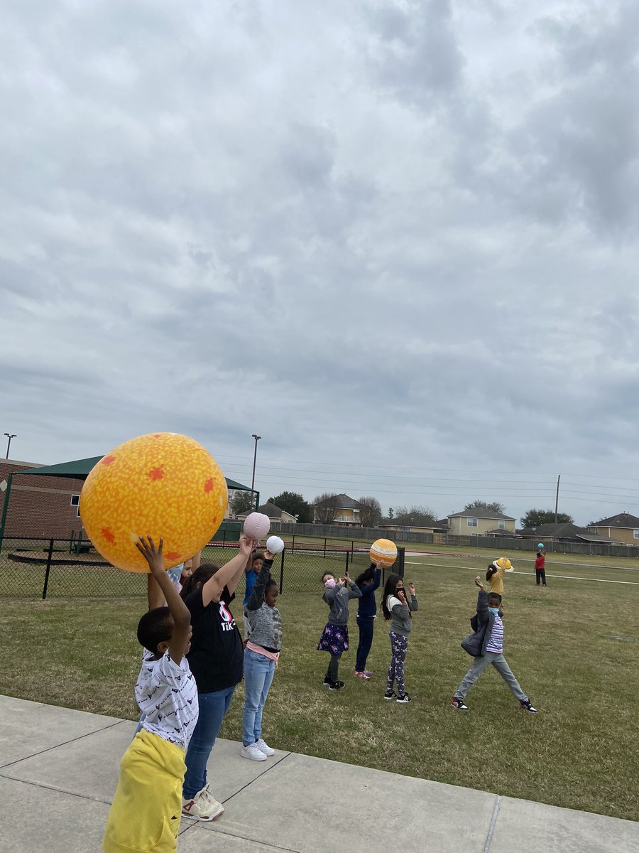Thank you <a href="/burke_shannan/">Shannan Burke</a> for helping us close our Solar System unit by modeling the distance between planets 🪐. <a href="/HumbleISD_RPE/">River Pines Elementary</a>