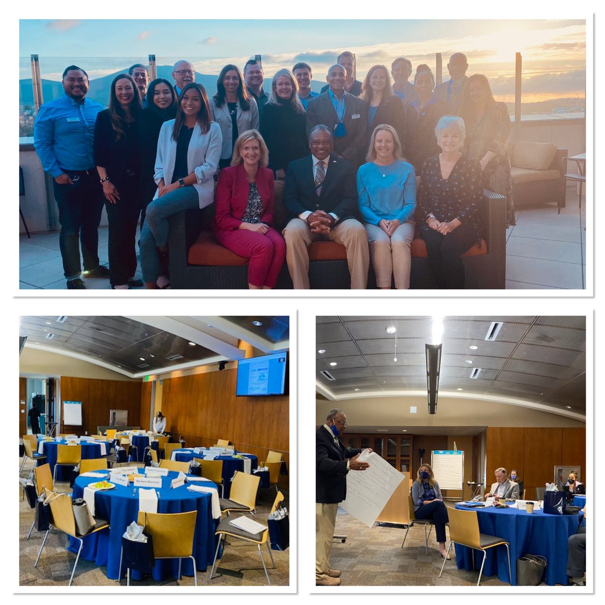 Yesterday’s CSUSM Foundation Board retreat was a day of inspiration. Humbled and grateful to serve with such incredible leaders who together with our campus and community are blazing a trail for the future 💙🐾 #PowerofUS #studentsuccess