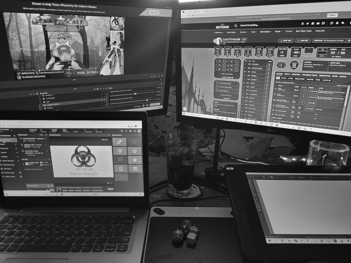 VOGaming's tweet photo. Viral outbreak Gamings actual play Dungeons &amp; Dragons  stream Die Trying: The Hissing Mists is happening on twitch at 7pm mst @ https://t.co/xncx57rWz6

#dnd #twitchaffiliate #twitch #razerstreamer #secretlabaffiliate #pathtopartner #stream #actualplay #tabletopgaming @Jathan00 https://t.co/RpCF7UEne7