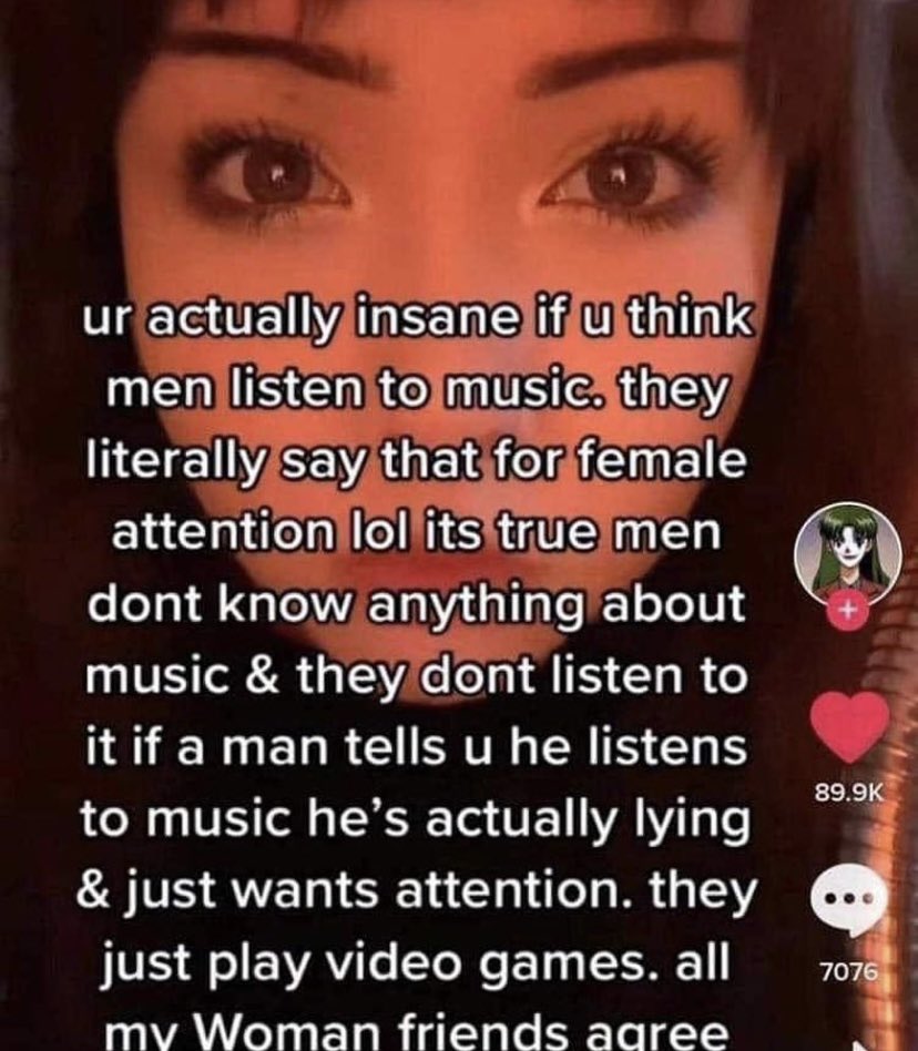 gothamhiphop's tweet photo. Fellas do y’all actually listen to music? https://t.co/BreYJfUgV9