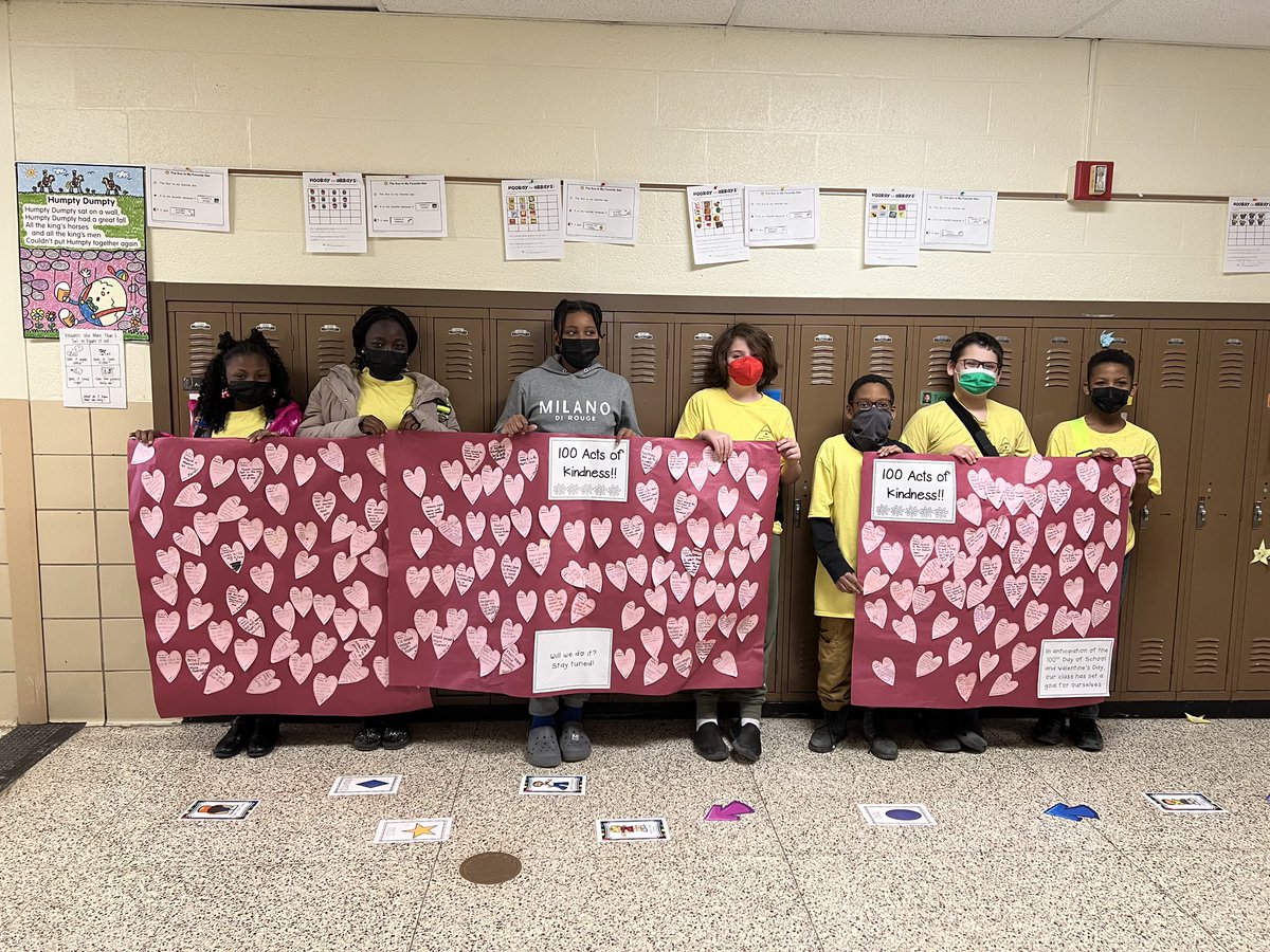 Our Safety Patrol promoted and celebrated Kindness <a href="/GlenmarES/">Glenmar ES</a> during the month of February!!