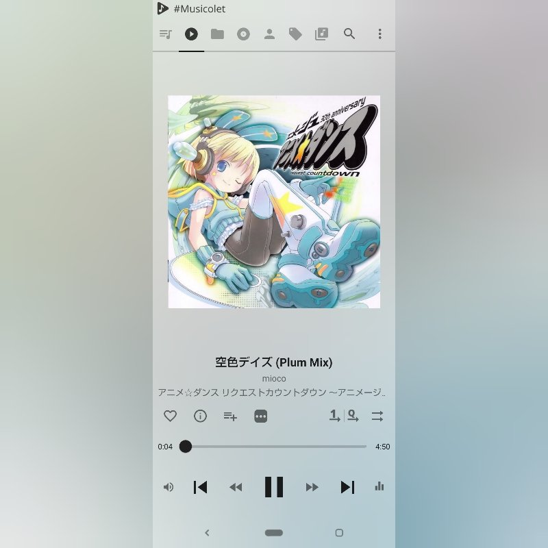 Kitajima_Gaku's tweet image. Listening #空色デイズPlumMix by #mioco in #musicolet.

Get Musicolet from: krosbits.in/musicolet