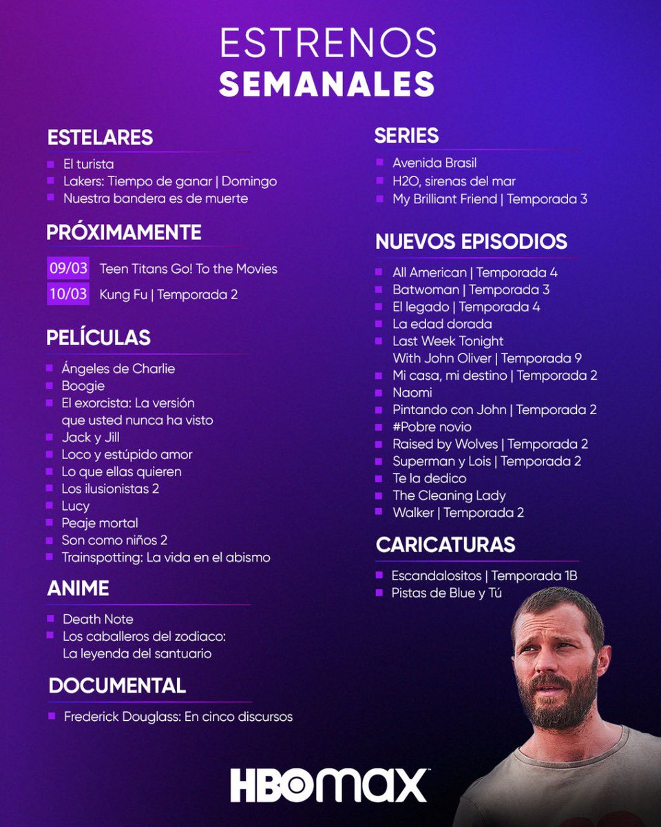 HBO Max Latinoamérica tweet media
