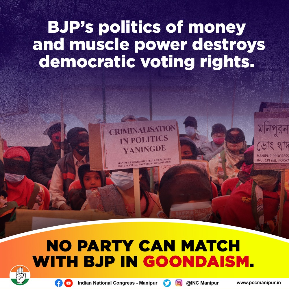 bengapinto's tweet photo. @Indian10000000 #Congresslaklagani #ManipurwithRahul
#ModiDisasterforImdia https://t.co/7FWNeJW4xA