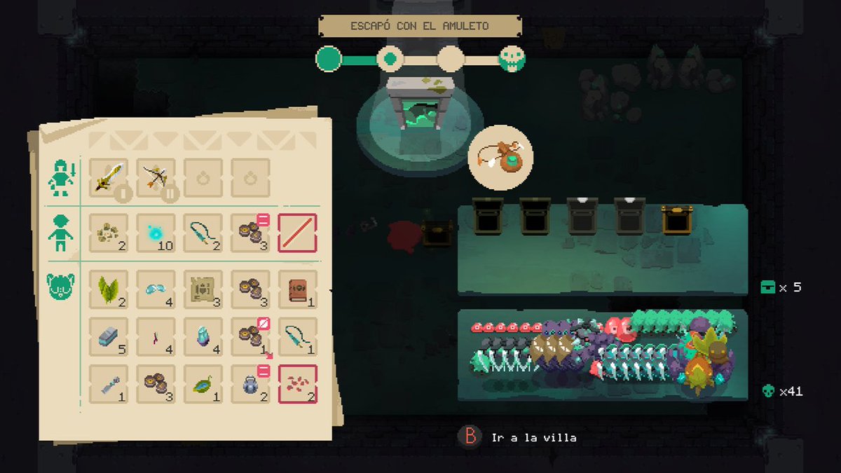 pinturicchio_28's tweet photo. Saludos miradores hoy en Moonlighter farmeo intenso @moonlighter #moonlighter #moonlightergame #digitalsungames #pinturicchio010 #juegosdegestion
👉https://t.co/UGyi8leeNZ👈 https://t.co/HrNDrjSMKx