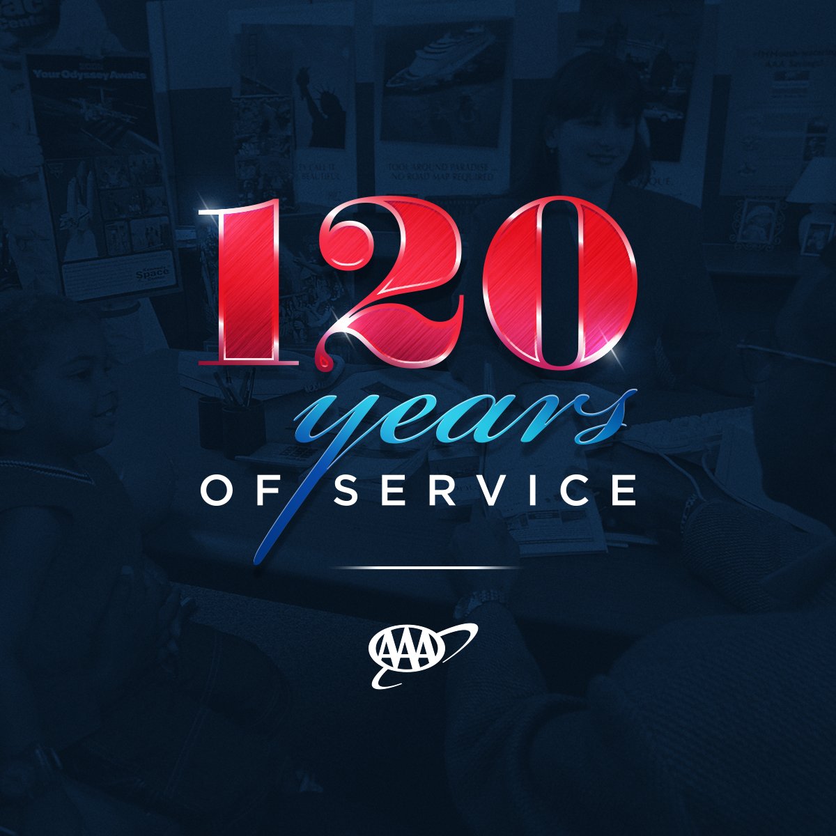 PleasantHoliday's tweet photo. Thank you, AAA, for taking care of drivers and travelers for over a century. Hereβs to another 120 years! #120yearsofAAA #Milestone #120Anniversary https://t.co/99R0yWOc7n