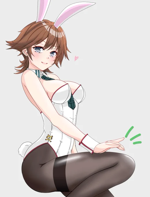 比叡バニーに膝枕おいでアピールされたい('ω') 