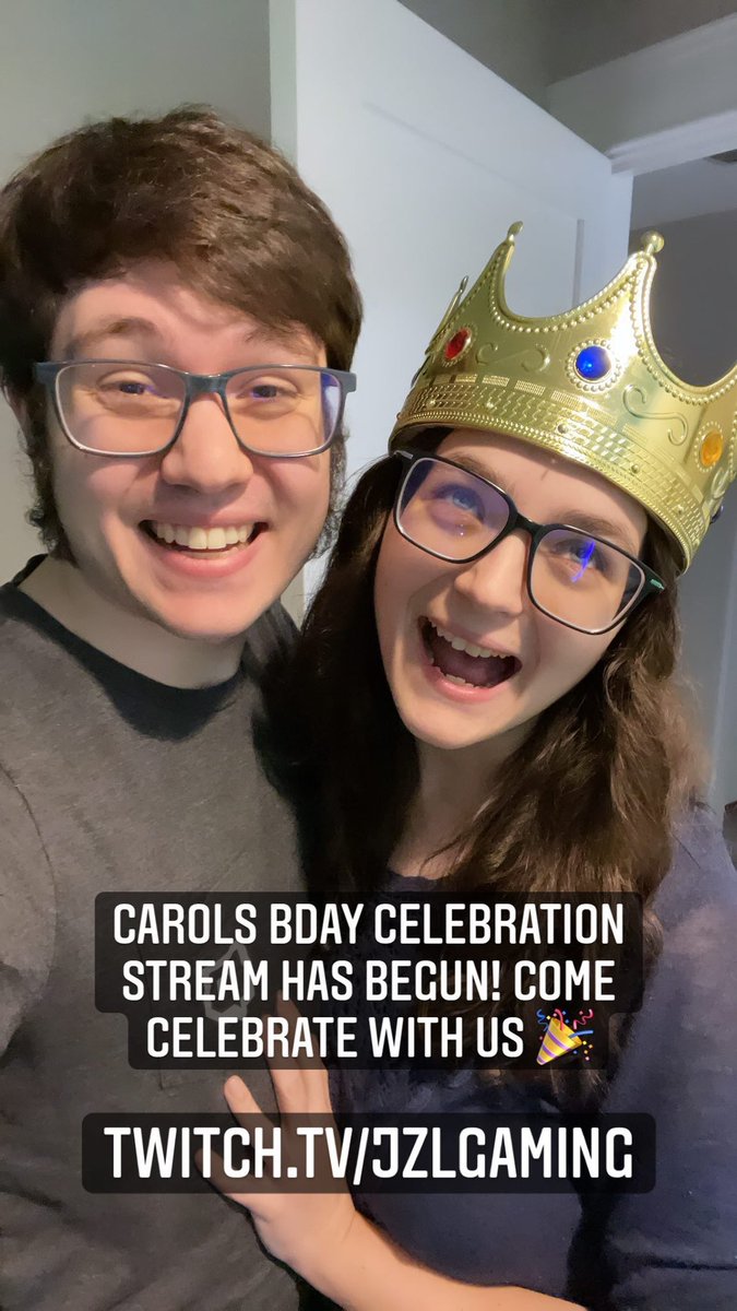 JzLgaming's tweet photo. ๐NOW LIVE CELEBRATING CAROLโS BIRTHDAY!
She turns the big 3 0 at MIDNIGHT PST! Itโs gonna be a ton of fun celebrating, come hang out!
https://t.co/wIIDrgEU8P
#birthday #happybirthday #stream #twitch #live #familyfriendly #smm2 #mario #marioqueue #twitchtv https://t.co/OVbTpO5RQG