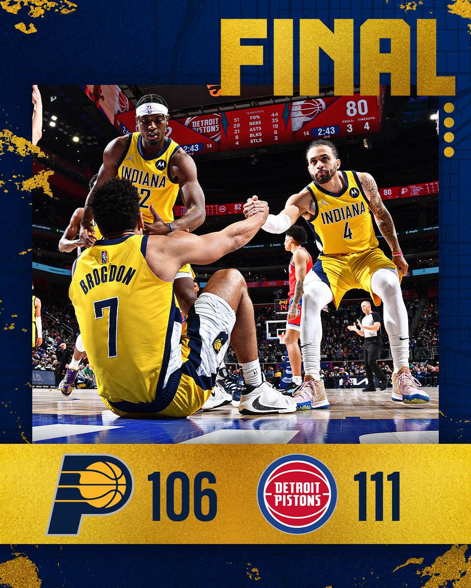 Pacers vs. Pistons Playbyplay, highlights and reactions HoopsHype