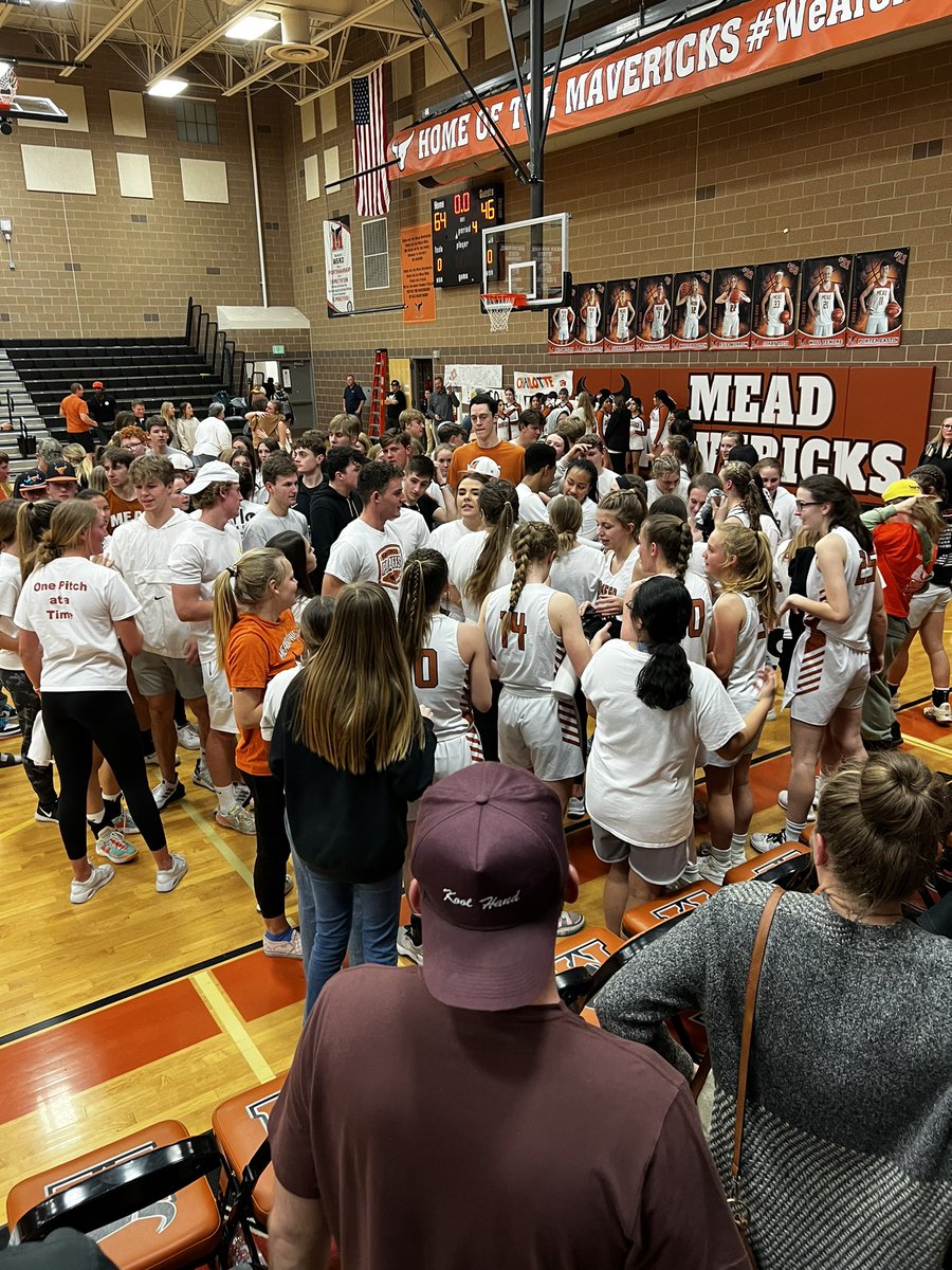 Out here making history #meadbball #mavfam