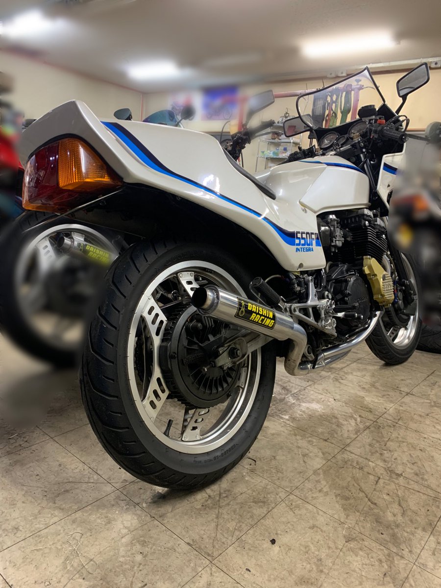CBX550Fインテグラ🎉