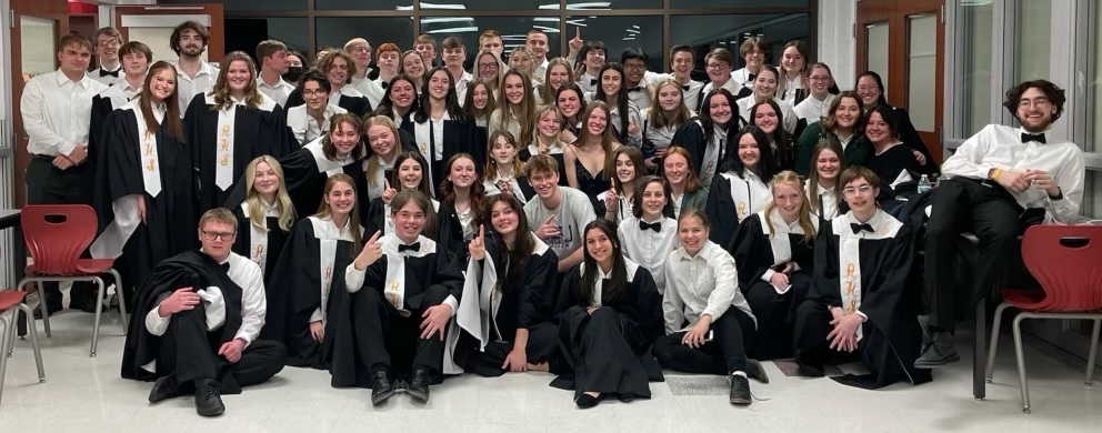 CONGRATS to Symphonic and  Acapella Choirs for their rating of SUPERIOR at OMEA Contest!