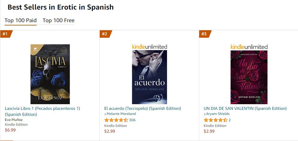 #1 en Amazon ❤️❤️❤️ #lasciviaenfísico